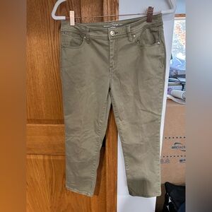 Chico's Khaki Skinny Jeans